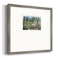 Arboretum in Spring- Premium Framed Print Double Matboard