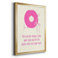 Sweet Melody III - Modern Framed Canvas Print