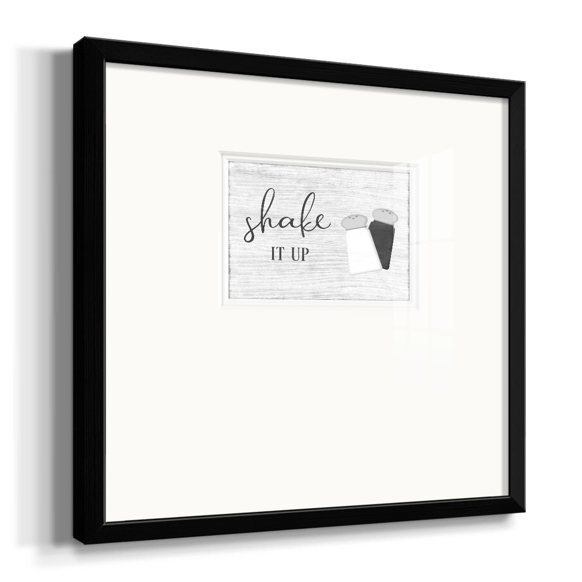 Shake It Up Premium Framed Print Double Matboard