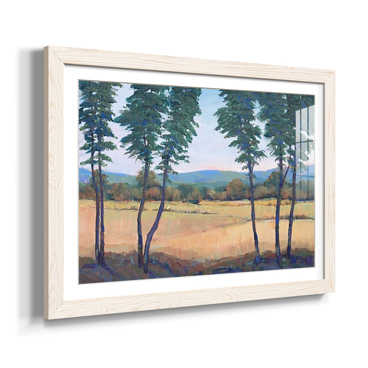 Still Morning II - Barnwood Framed Art Print