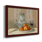 Still Life with Apples and Pitcher Premium Framed Canvas- Ready to Hang