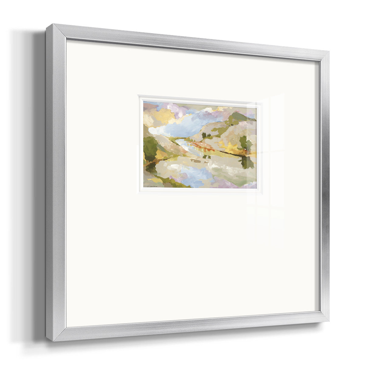 Uplands II- Premium Framed Print Double Matboard