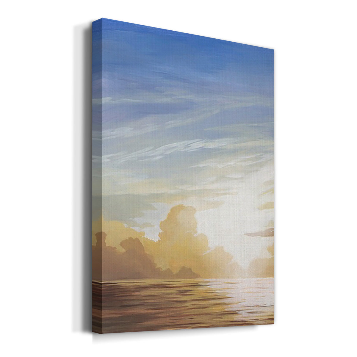 Luminous Waters I Premium Gallery Wrapped Canvas - Ready to Hang