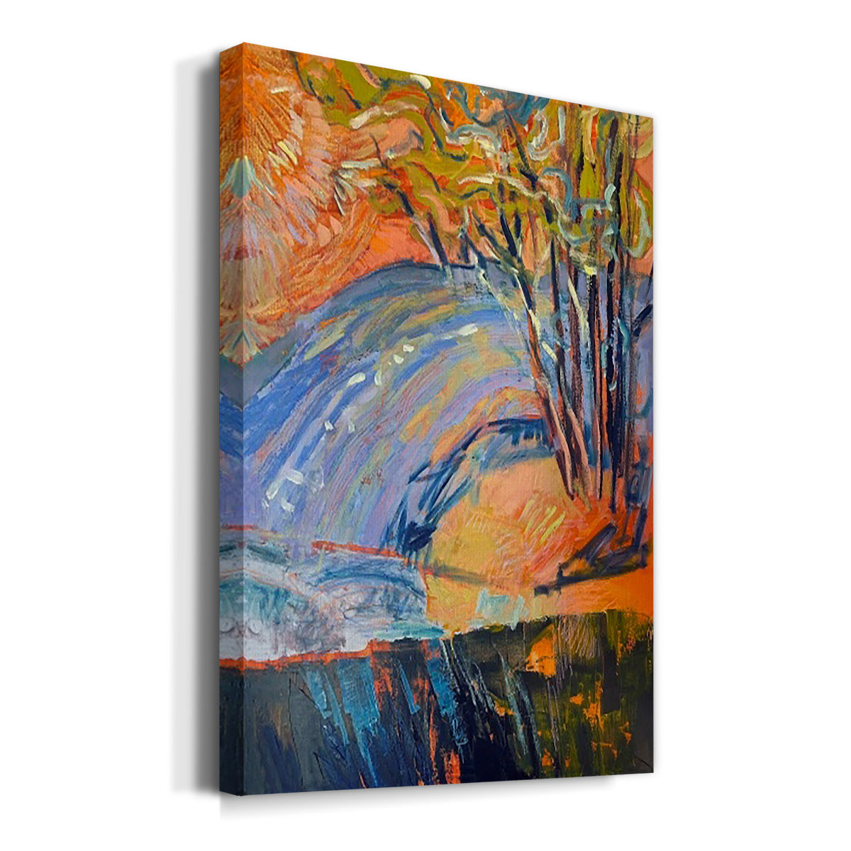 Cadmium Winter Solstice III - Canvas Art Print