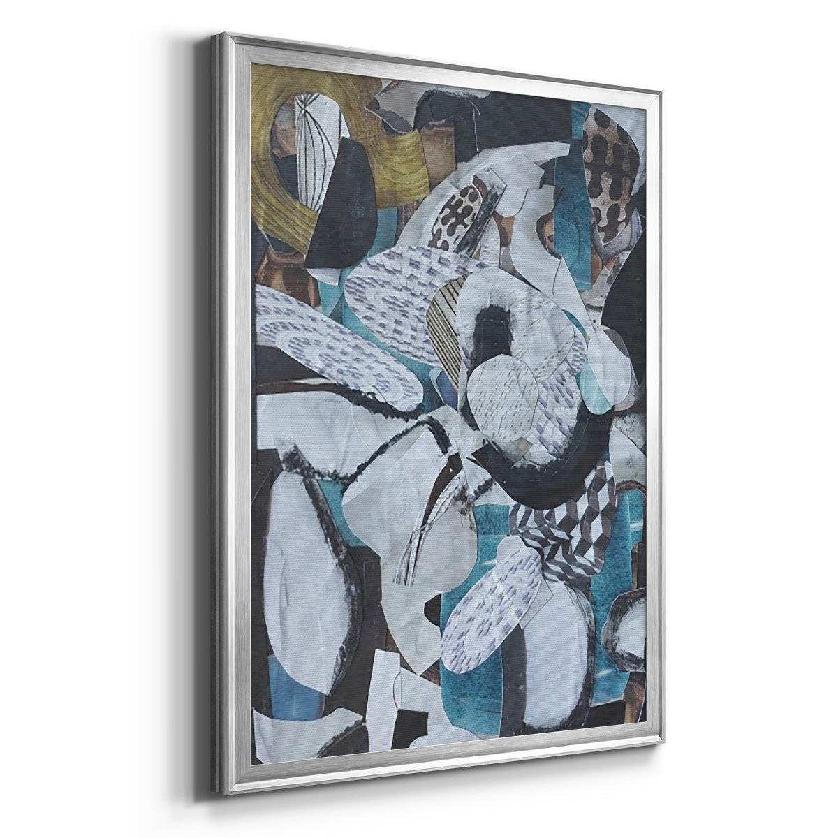 Hawaiian Beach Glass - Modern Framed Canvas Print