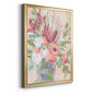 Blush Array II - Modern Framed Canvas Print