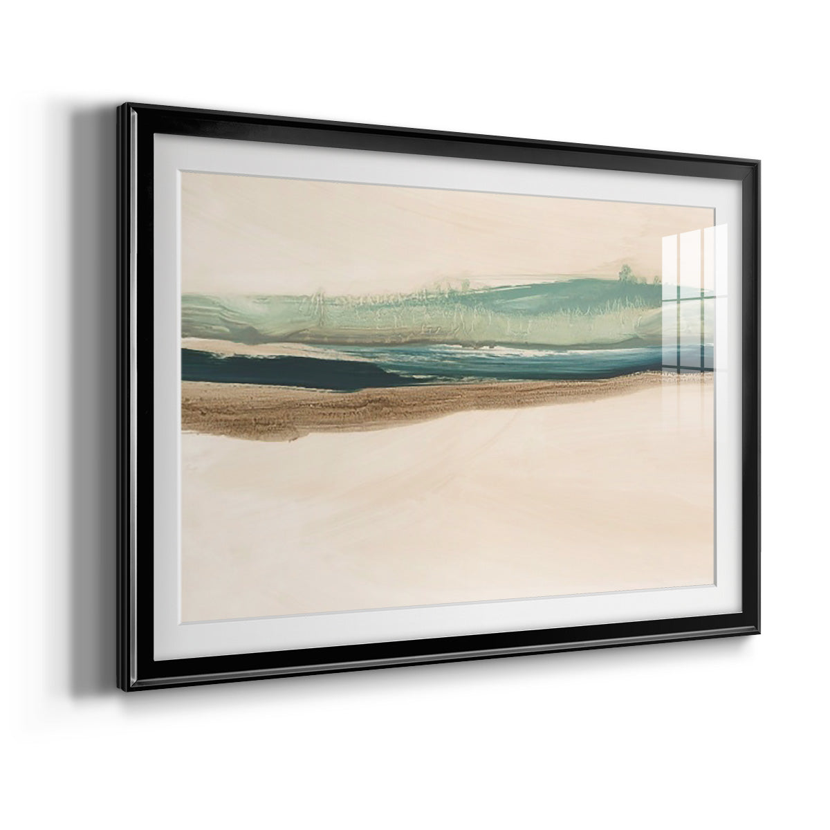 Layered Horizon II Premium Framed Print - Ready to Hang