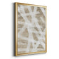 Splinters - Modern Framed Canvas Print