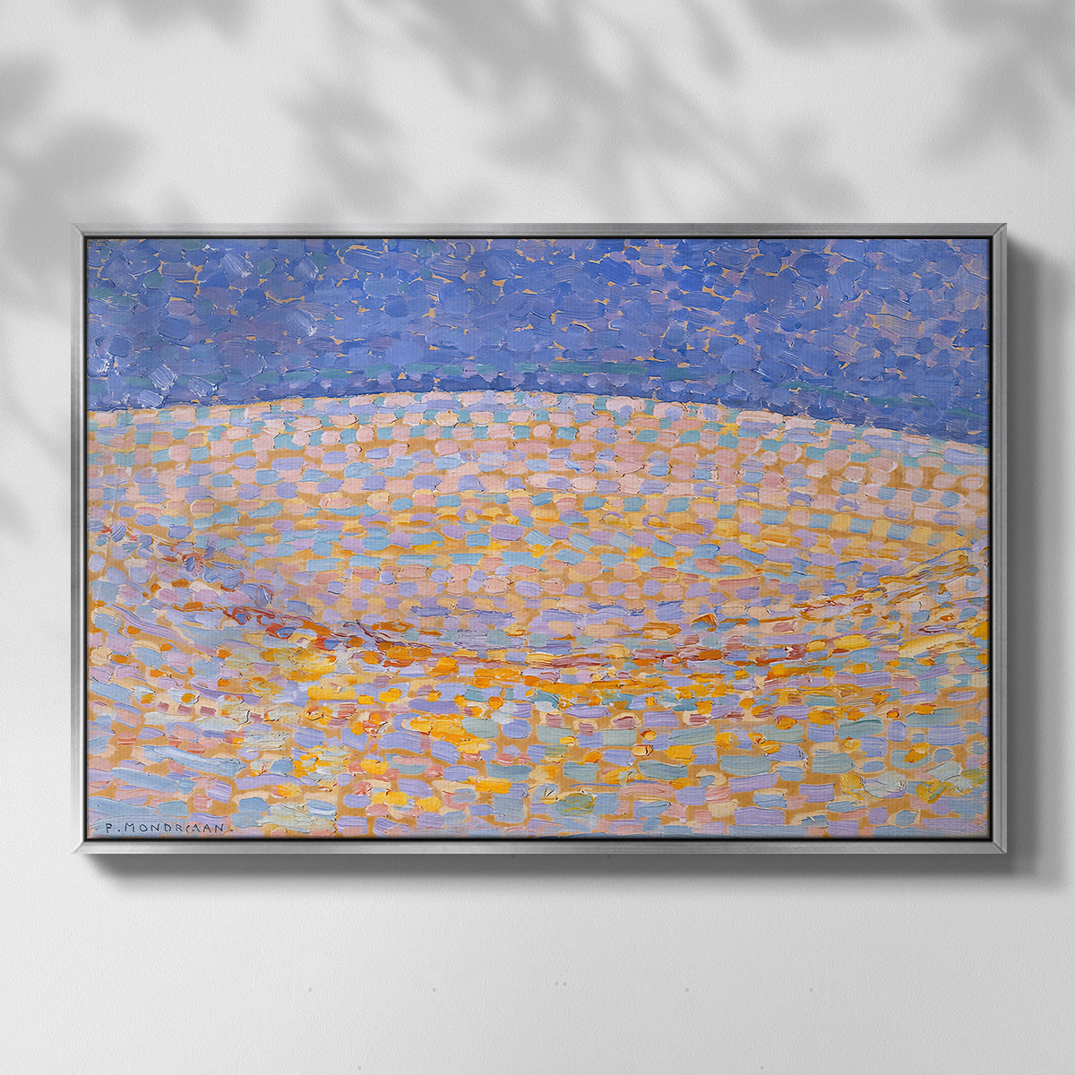 Dune III, 1909 - Floater Framed Canvas Print