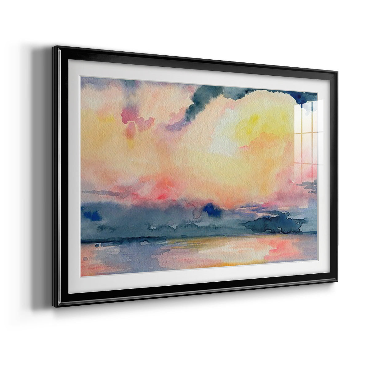 Prism Seascape III - Modern Framed Art Print