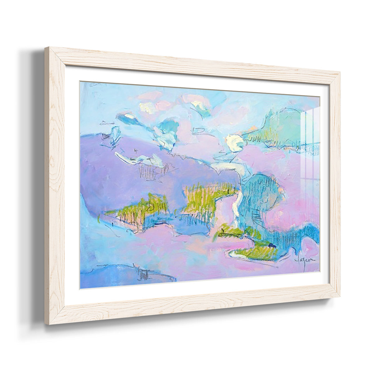 Come to My Window - Barnwood Framed Art Print