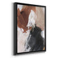 Unbleached Neutrals II - Modern Framed Canvas Print