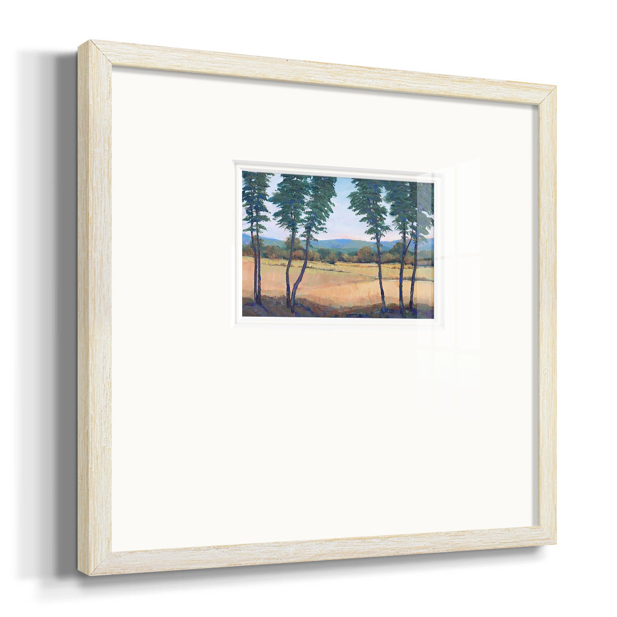 Still Morning II - Double Matboard Framed Print