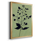 Earthly Botanical II - Modern Framed Canvas Print