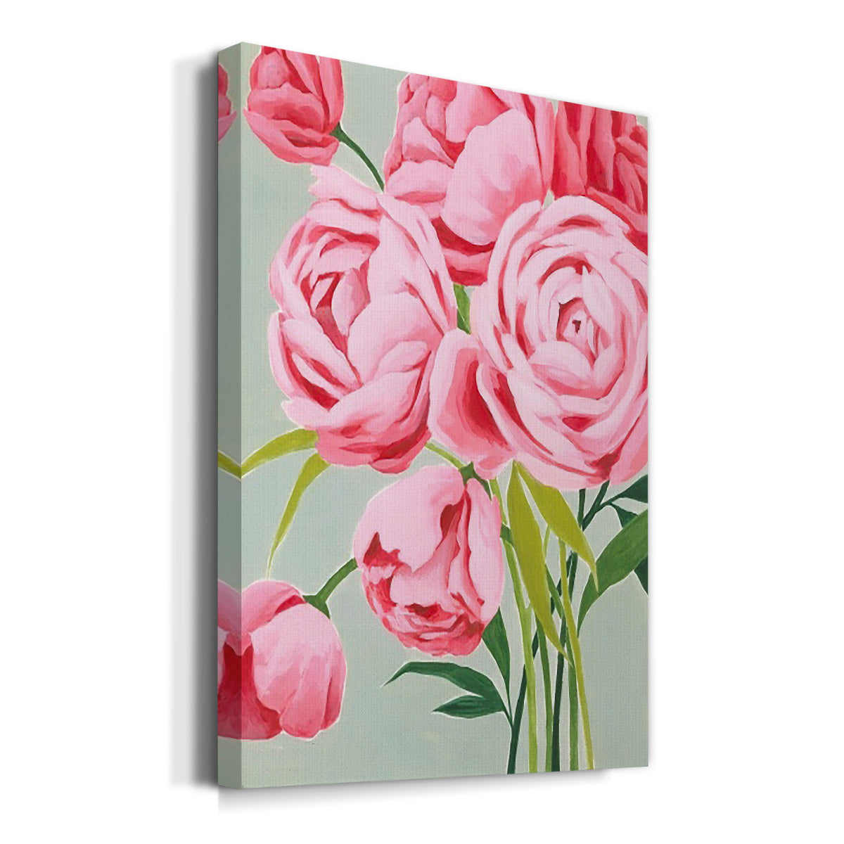 This Year's Peonies I - Canvas Art Print