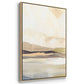 Slate Movement I - Framed Premium Gallery Wrapped Canvas L Frame 3 Piece Set - Ready to Hang