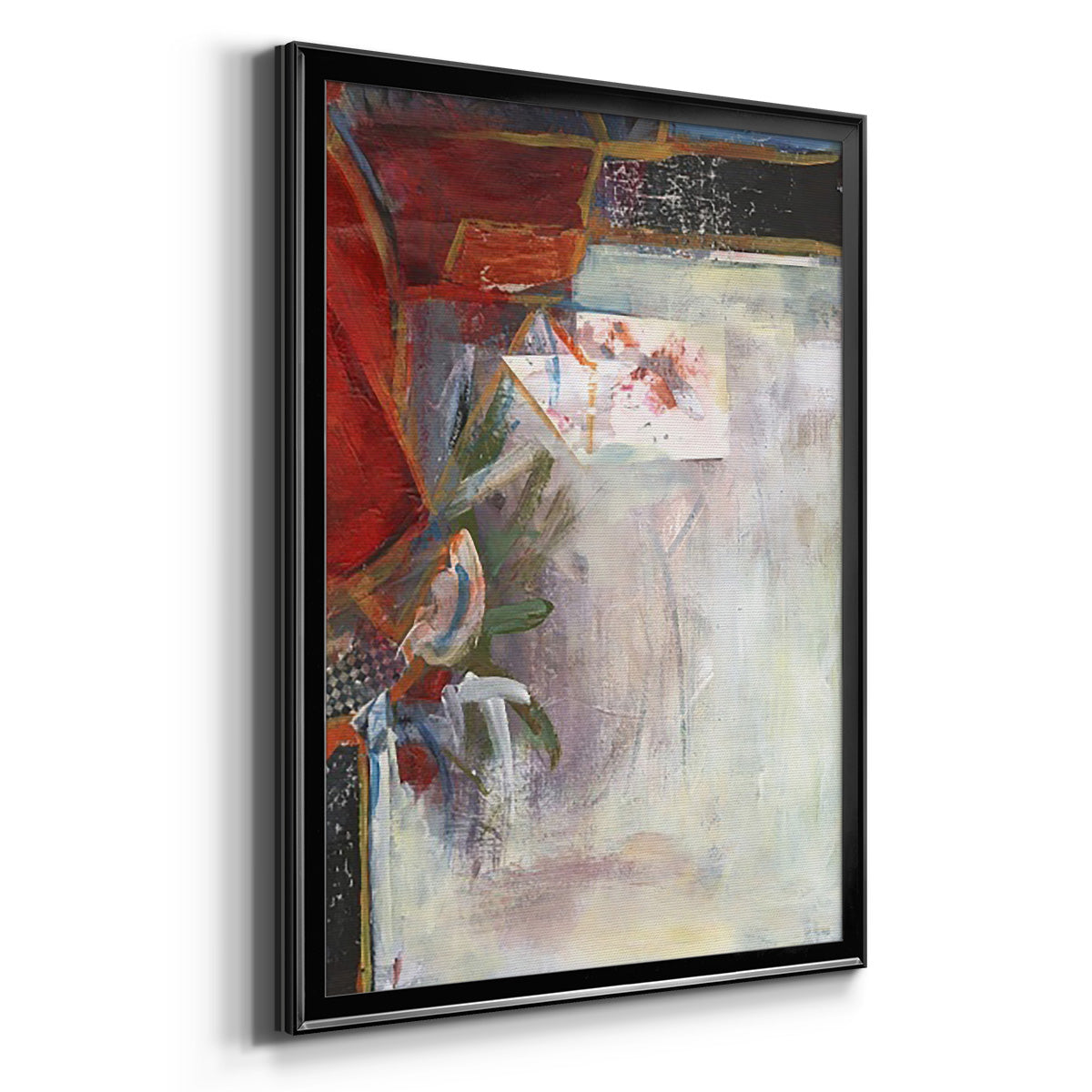 City Life III - Modern Framed Canvas Print
