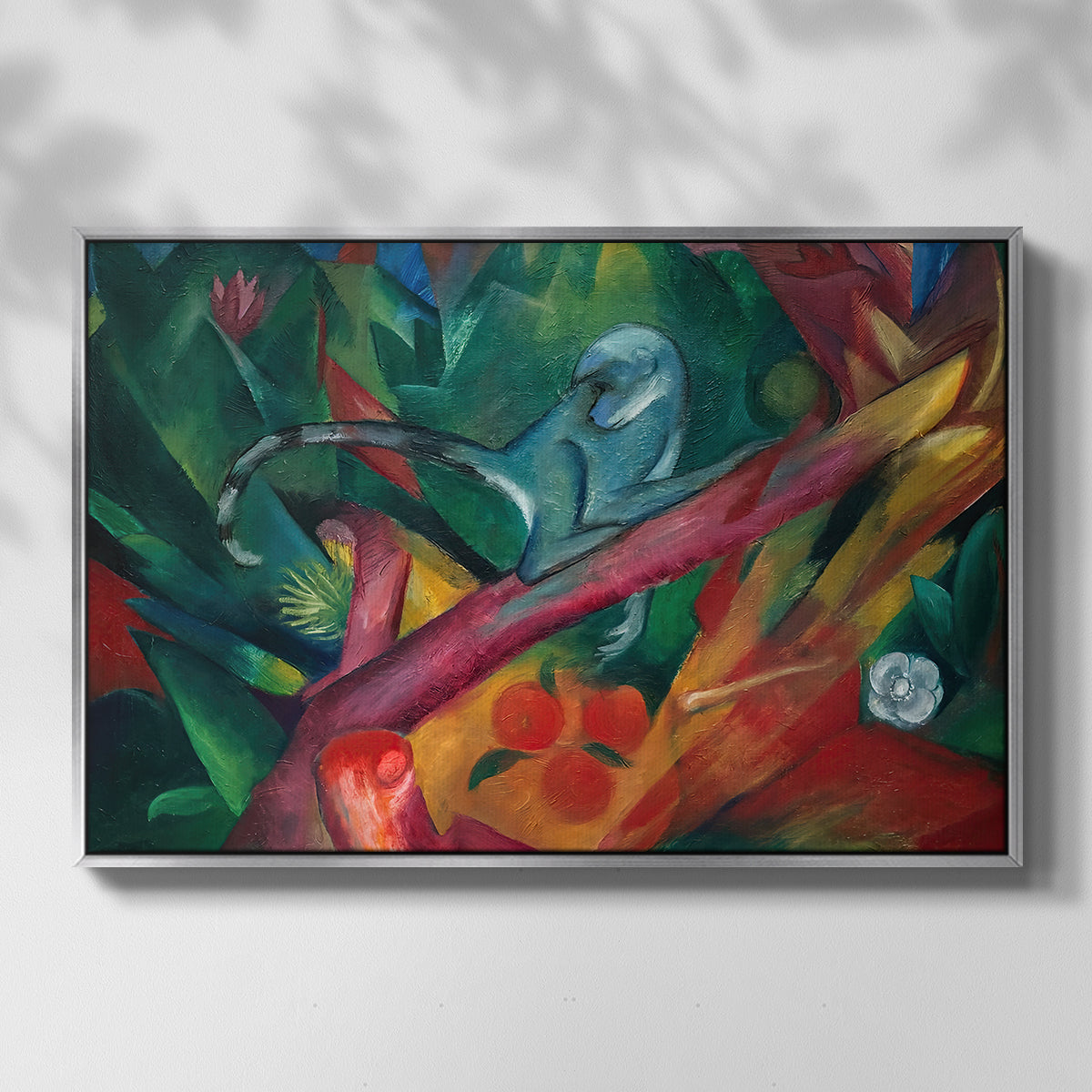 The Monkey, 1912 - Floater Framed Canvas Print