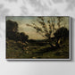 Morning in the Nievre, 1877 - Floater Framed Canvas Print