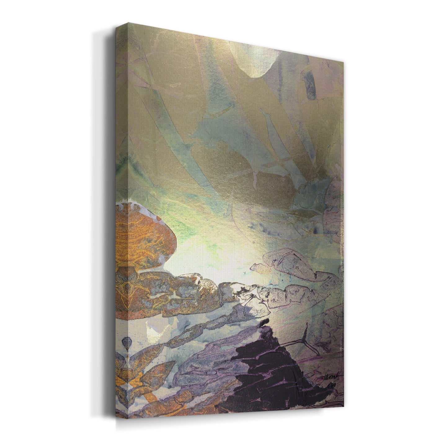 Monet's Landscape VIII Premium Gallery Wrapped Canvas - Ready to Hang