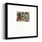 Tuscan Courtyard Premium Framed Print Double Matboard