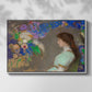 Portrait of Violette Heymann, 1910 - Floater Framed Canvas Print