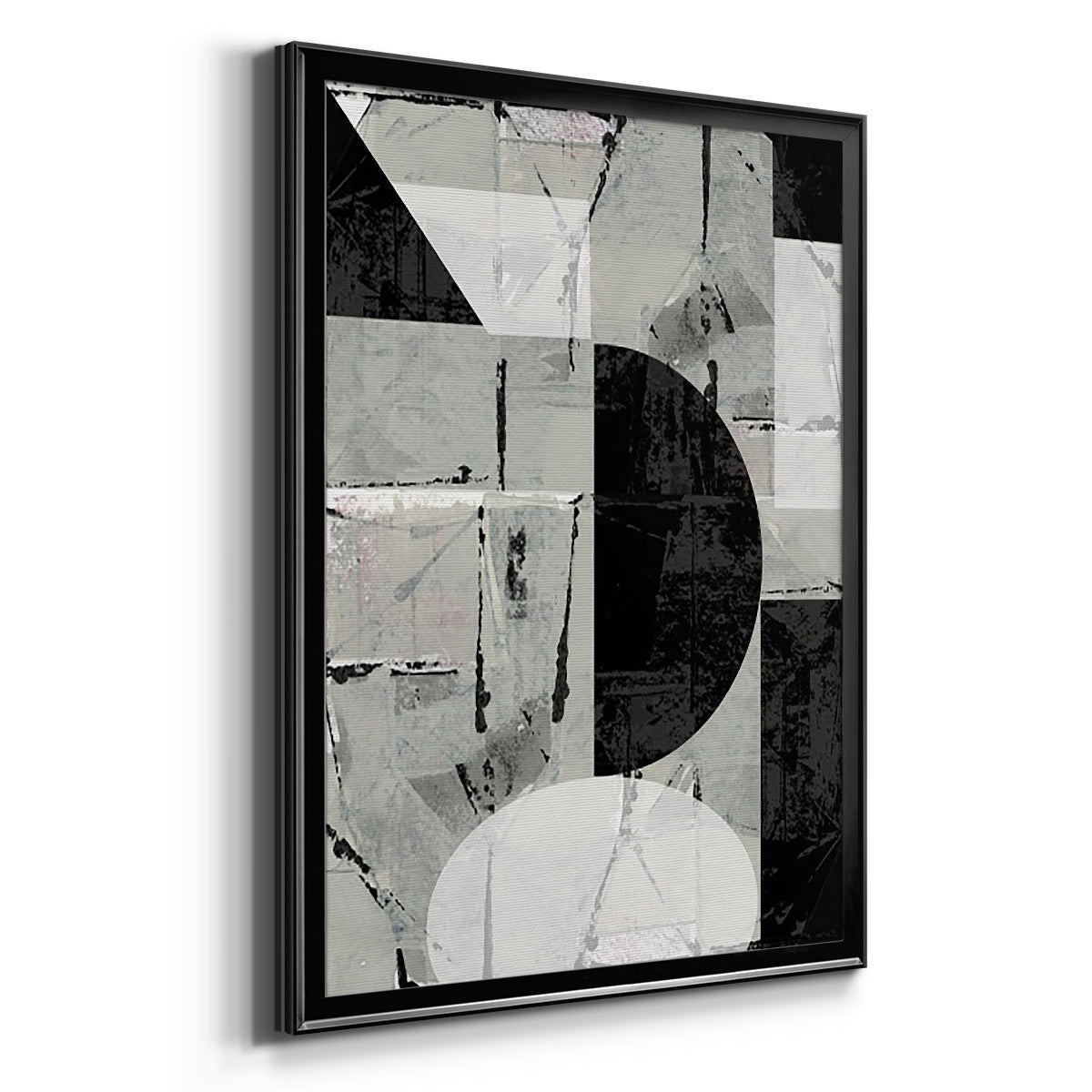 Abstract Neutrality I - Modern Framed Canvas Print