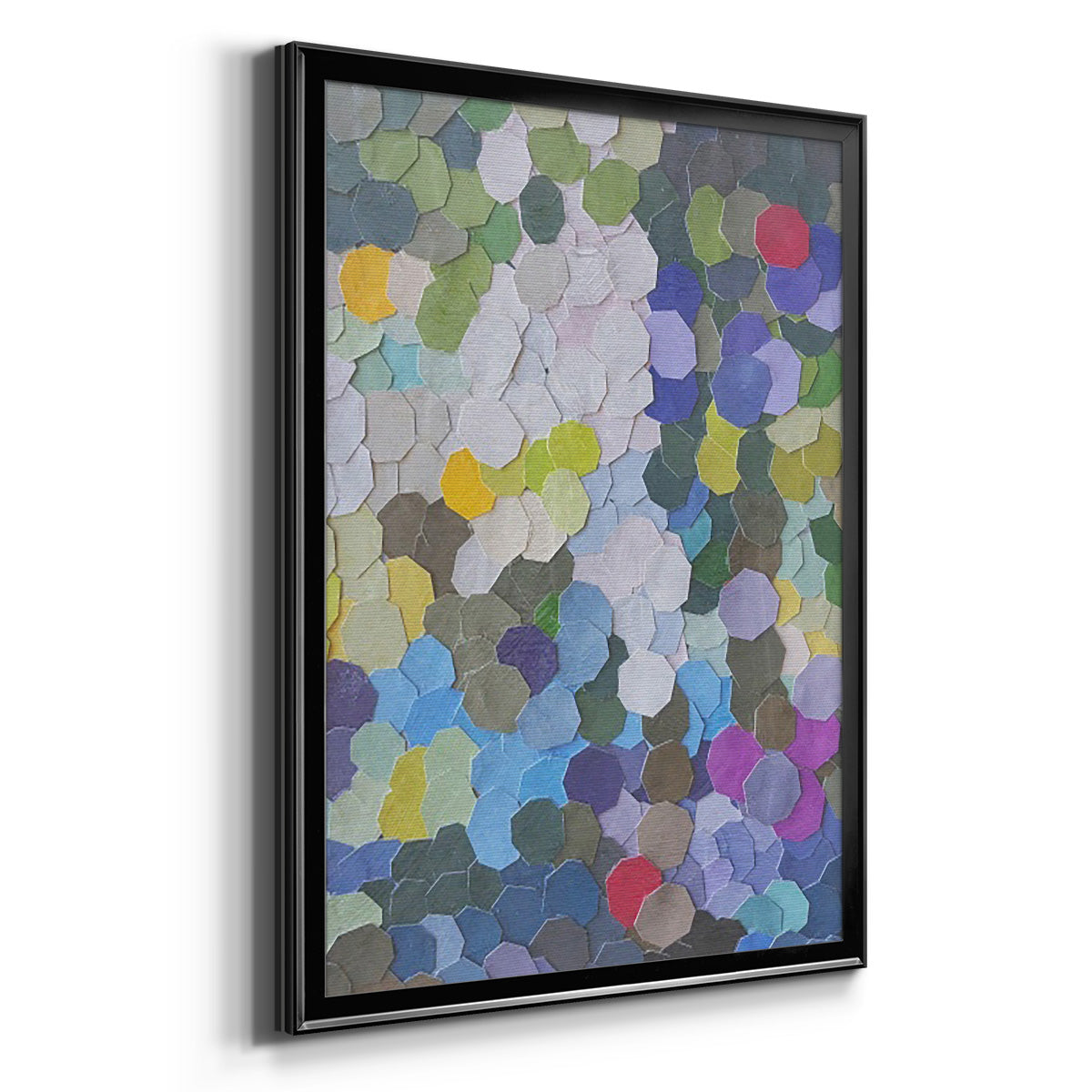 Doris Duke Garden - Modern Framed Canvas Print