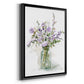 Purple Passion I - Modern Framed Canvas Print