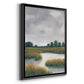 Salt Marshes II - Modern Framed Canvas Print