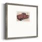 Antique Pickup I Premium Framed Print Double Matboard