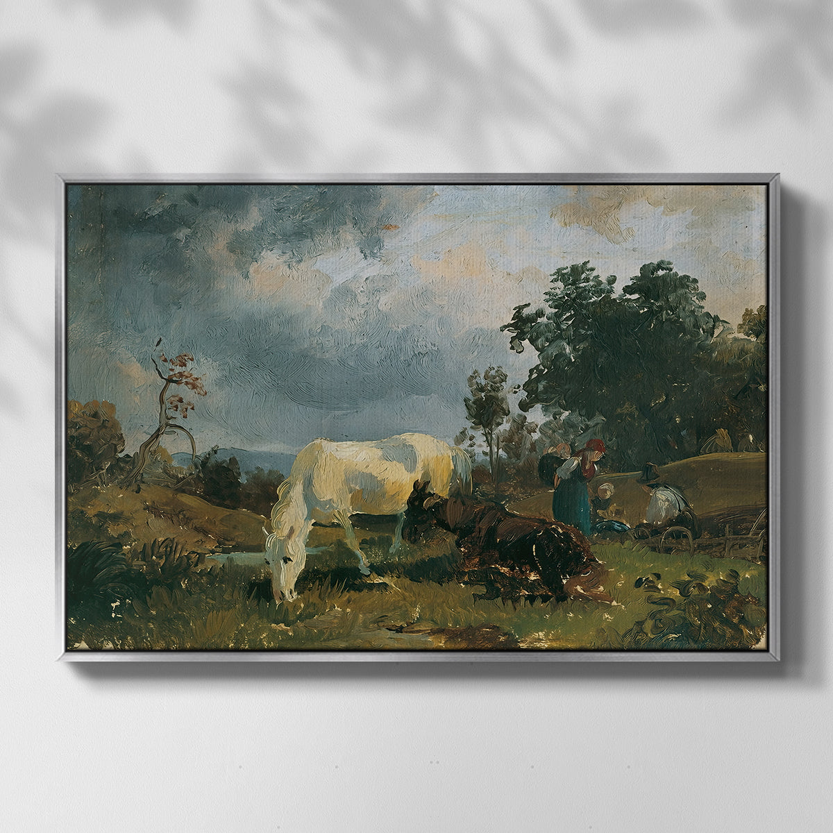 A Mold on the Heath, c. 1830 - Floater Framed Canvas Print