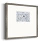 Stop on White - Double Matboard Framed Print