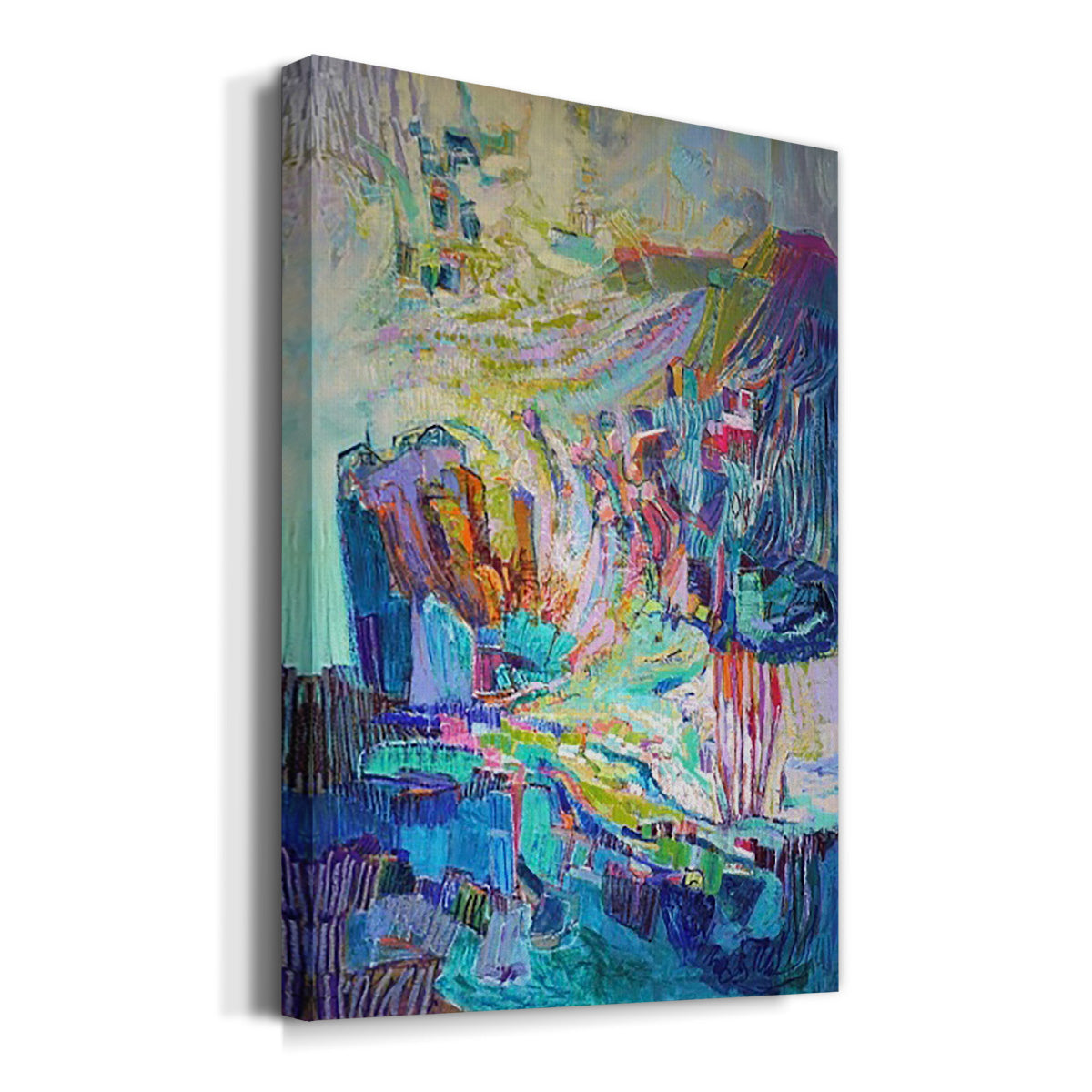 Gathering up the Goddess I - Canvas Art Print