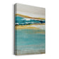 Aqua Quartz V1 Premium Gallery Wrapped Canvas - Ready to Hang