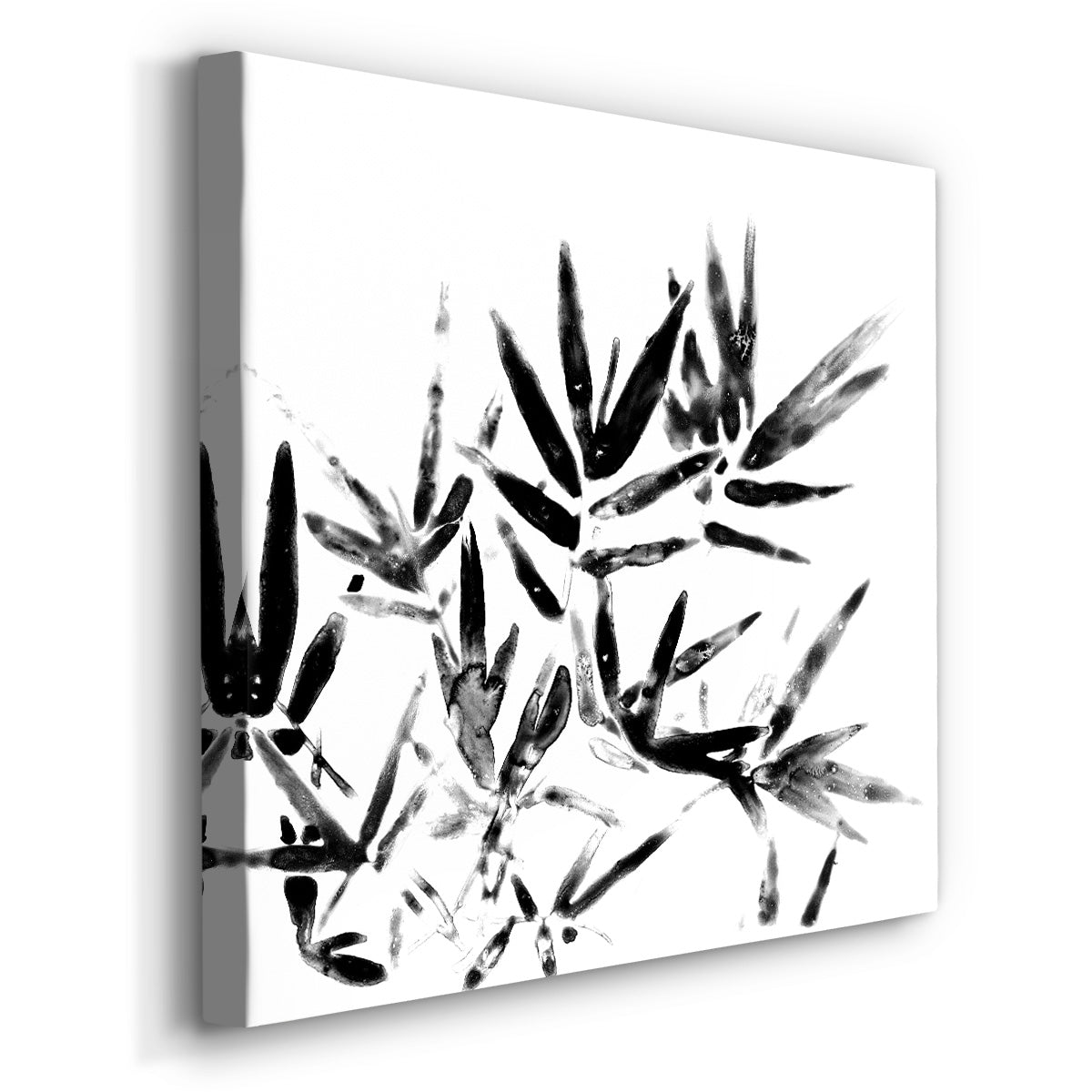 Monochrome Tropic VIII - Canvas Art Print