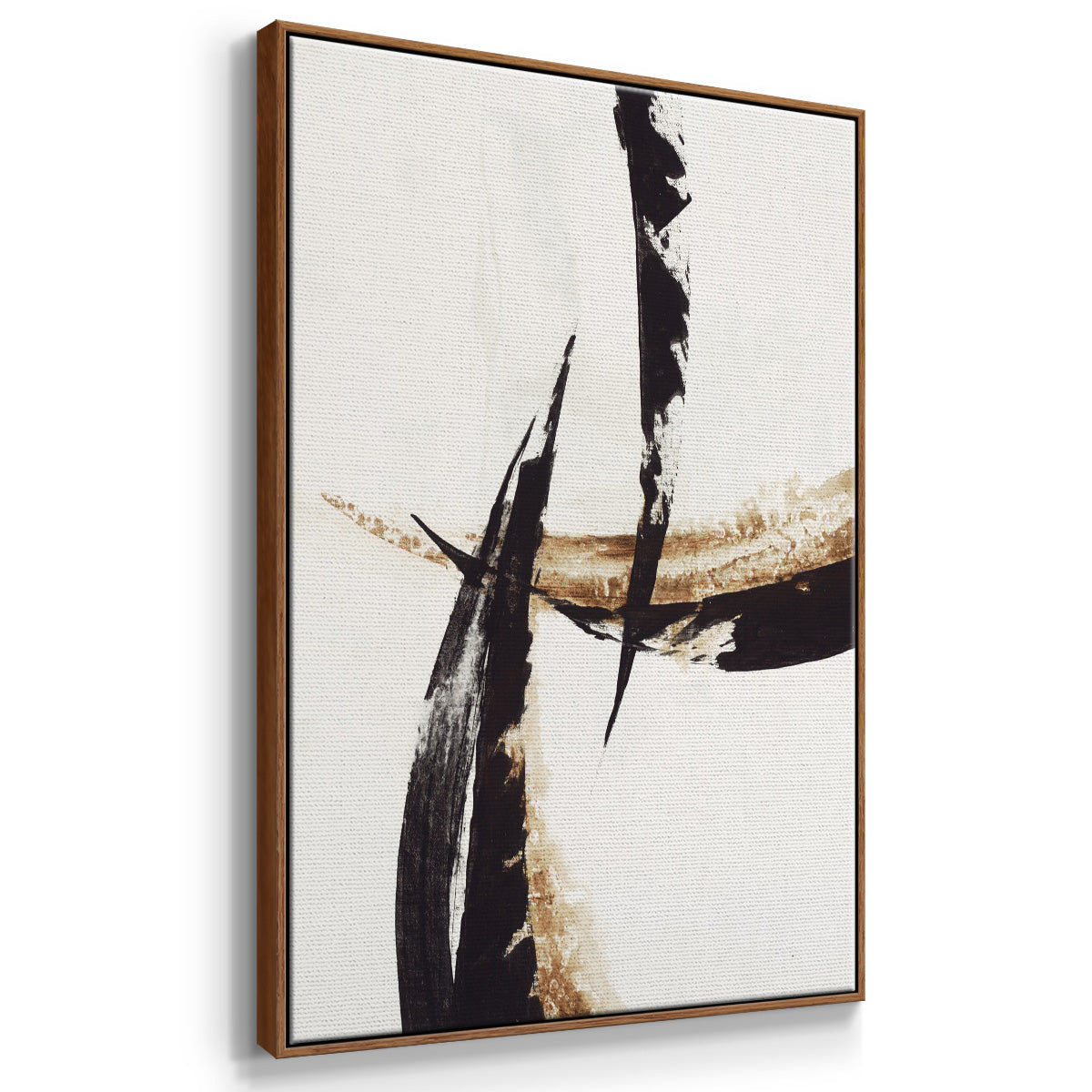 High Style II - Framed Premium Gallery Wrapped Canvas L Frame - Ready to Hang