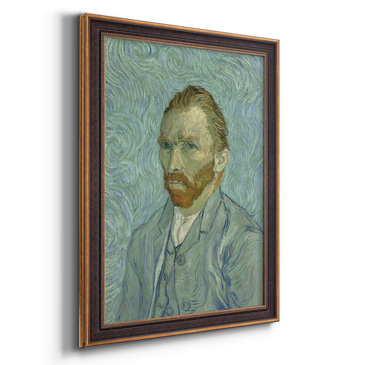 Self-Portrait, 1889 - Ornate Framed Canvas Print
