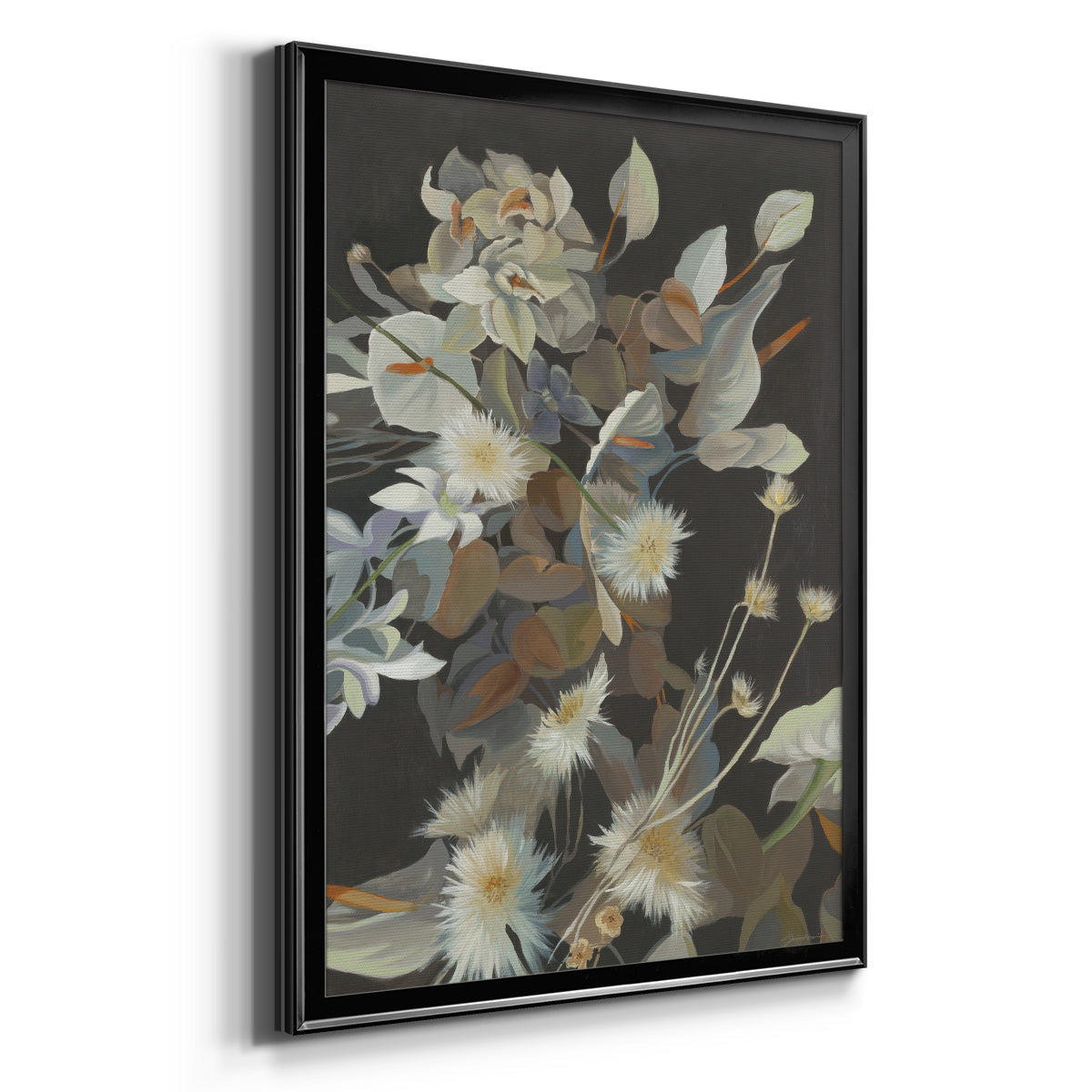 Turn a New Leaf - Modern Framed Canvas Print