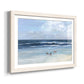 Beach Trio - Barnwood Framed Art Print