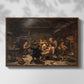 The Return of the Bear Hunter, 1856 - Floater Framed Canvas Print