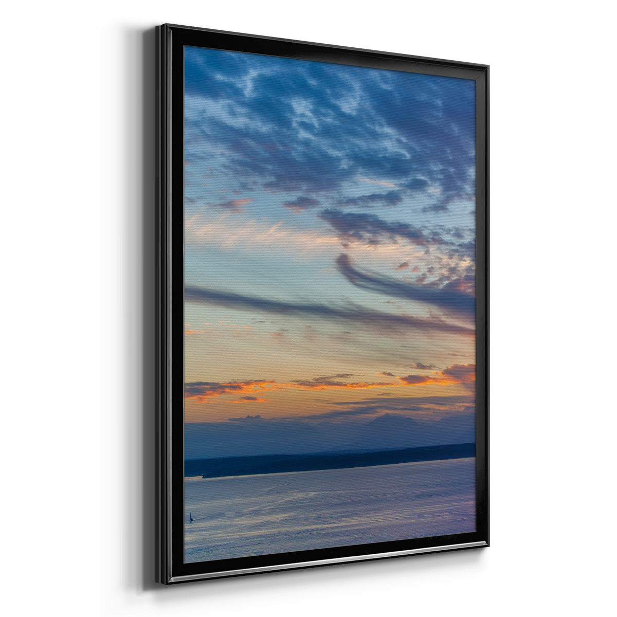 Cloud Variations - Modern Framed Canvas Print