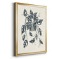 Growing Leaves V - Modern Framed Canvas Print