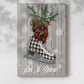 Christmas Skates - Gallery Wrapped Canvas