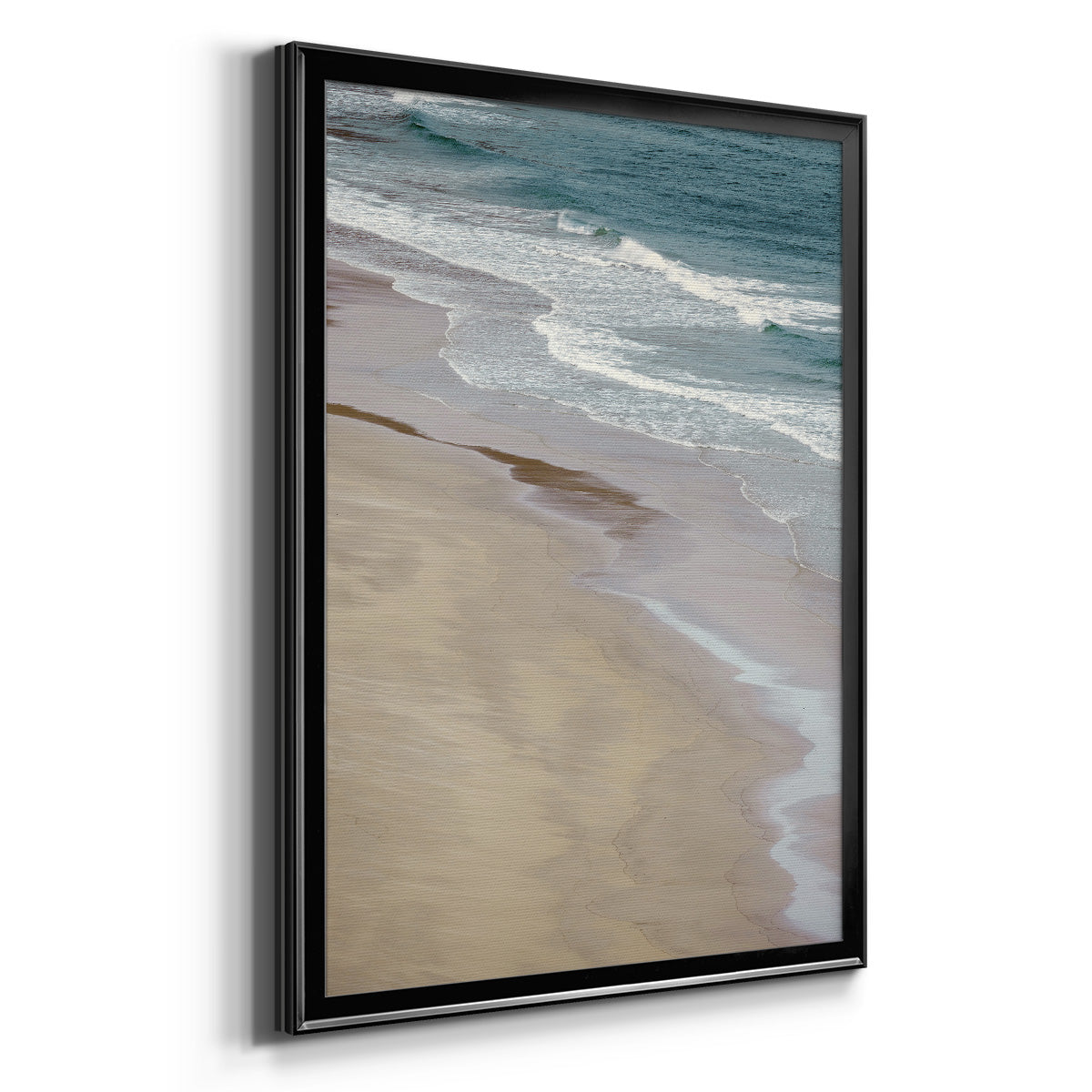 Low Tide Summer - Modern Framed Canvas Print