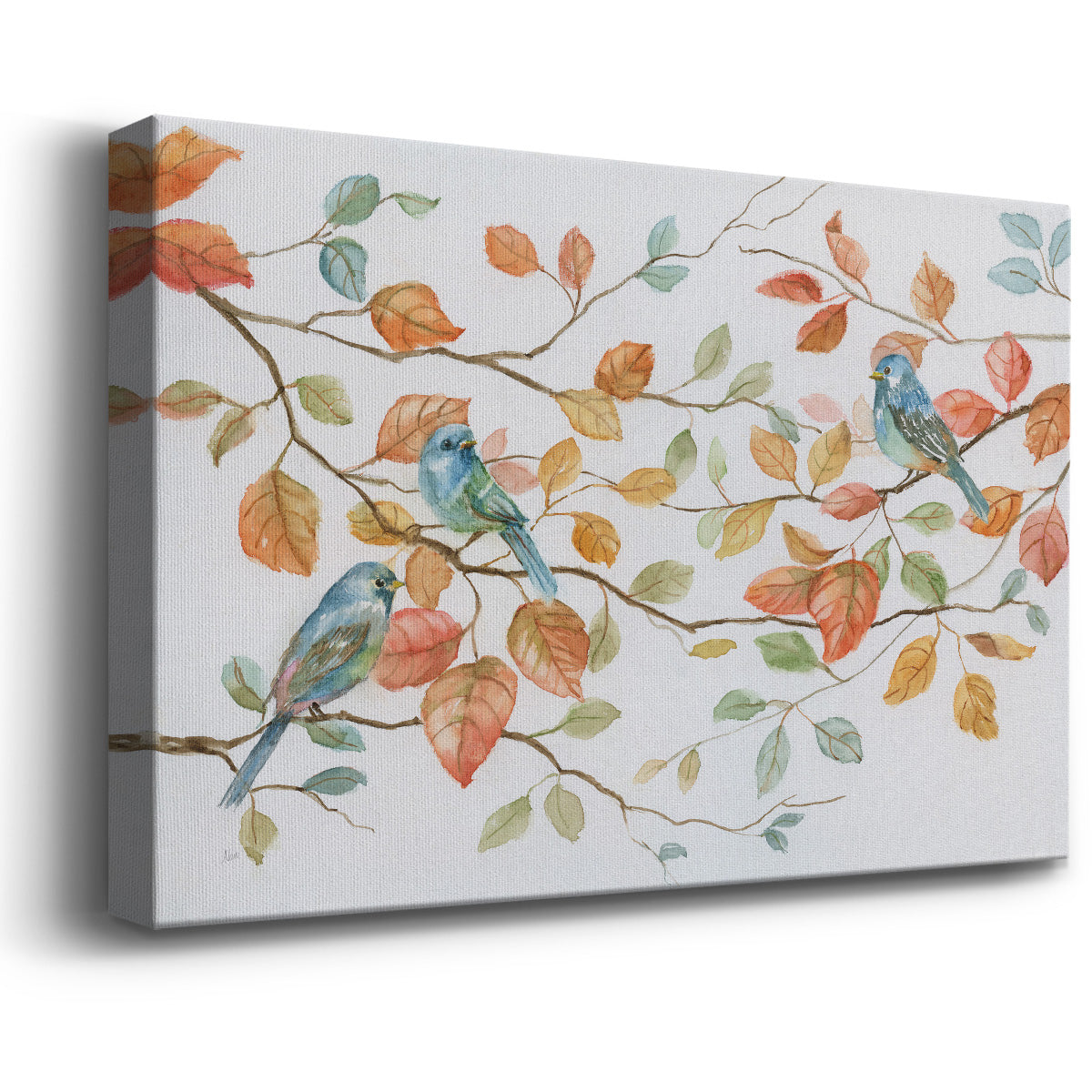 Bird Trio - Canvas Art Print