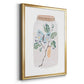 Nature Jar II - Modern Framed Canvas Print