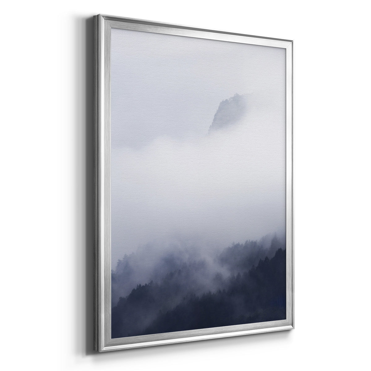 Above the Clouds - Modern Framed Canvas Print