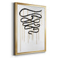 Weeping Ribbon I - Modern Framed Canvas Print