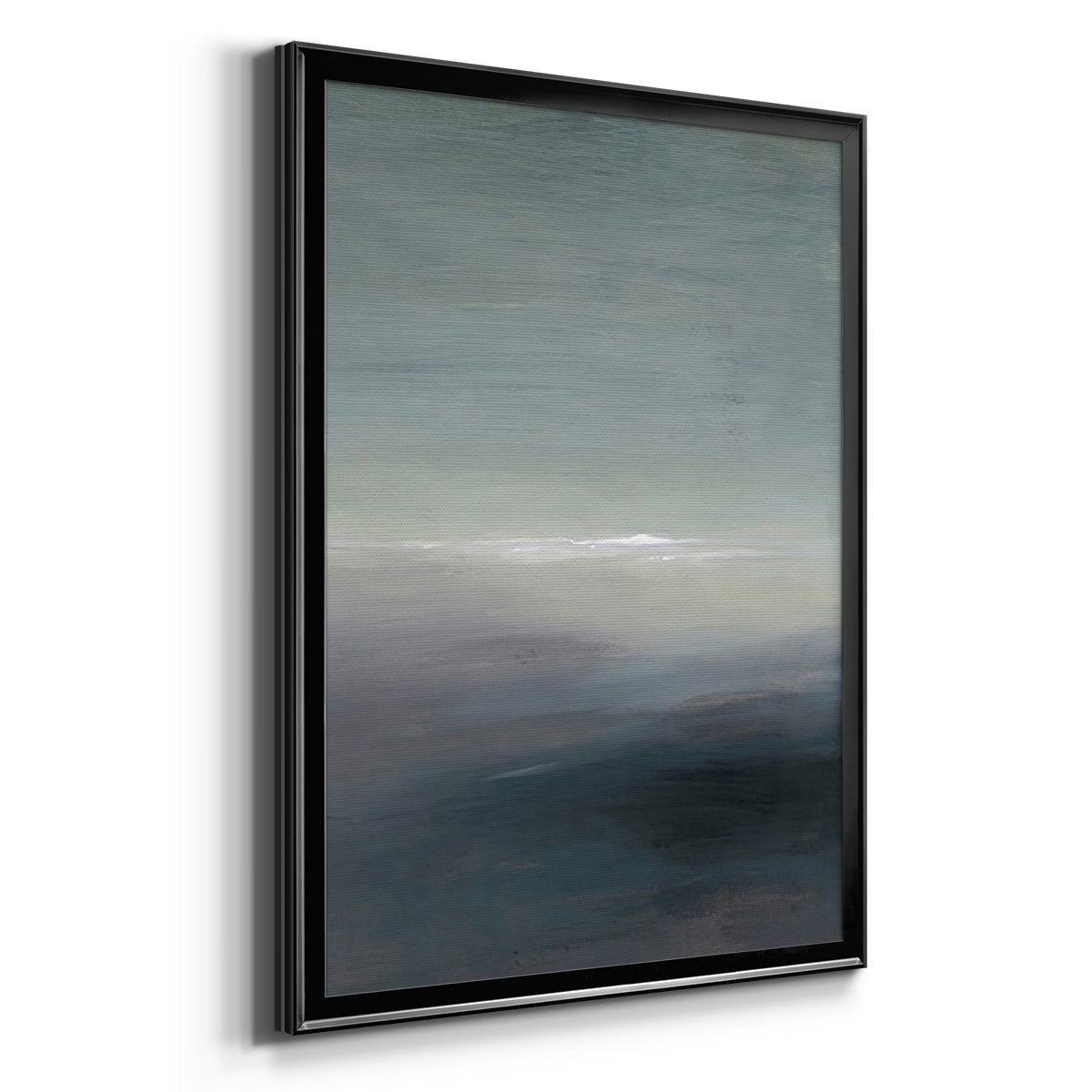 Windy Moor II - Modern Framed Canvas Print